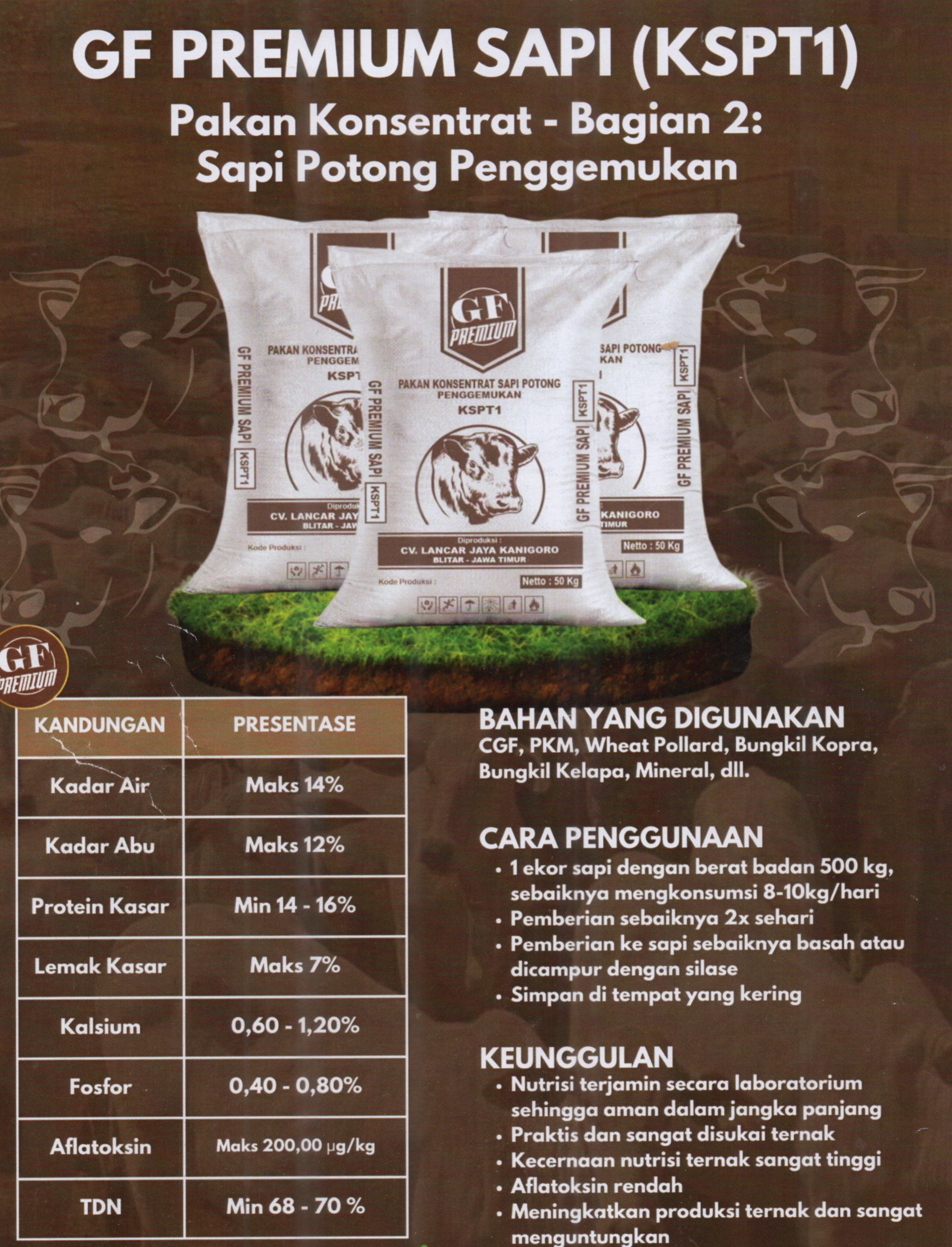 animal feed, konsentrat domba, konsentrat kambing, konsentrat sapi